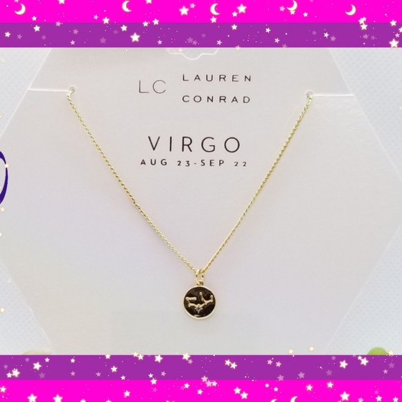 Zodiac " VIRGO" Astrology Necklace - Picture 2 of 4